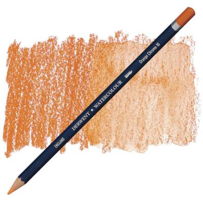 Derwent Watercolour Pencil Suluboya Kalemi 10 Orange Chrome - 1