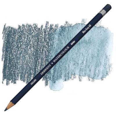Derwent Watercolour Pencil Suluboya Kalemi 68 Blue Grey - 1