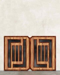 Dikdörtgen J Kapı 1/50 2 Adet - Eshel