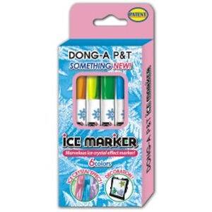 Dong-A Ice Marker Buz Görünümlü Keçeli Boya Kalemi 6 Renk - 1