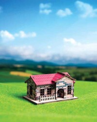 Dört Mevsim Kulübe 1/100 1 Adet - Eshel