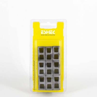 Düz Çimento Blok Gri 1:12 3x1.5x1.3 cm 9'lu Paket - 1