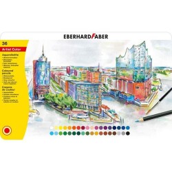 Eberhard Faber Artist Color Aquarel Suluboya Kalemi 36 Renk - 1