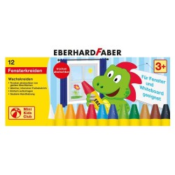 Eberhard Faber Cama Yazan Mumlu Pastel Boya 12 Renk - 1