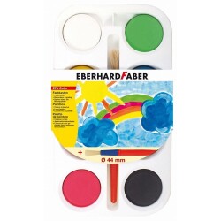 Eberhard Faber Jumbo Sulu Boya 8 Renk, 44mm çap - 1