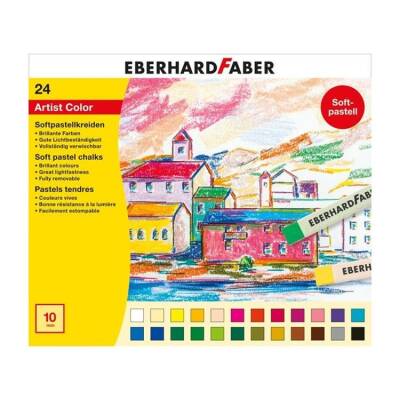 Eberhard Faber Soft Pastel Boya 24 Renk - 1