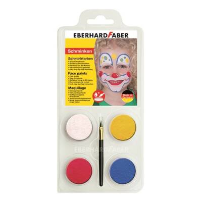 Eberhard Faber Yüz Boyası 4 Renk Palyaço - 1