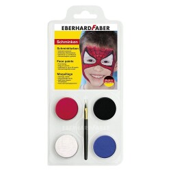 Eberhard Faber Yüz Boyası 4 Renk Spiderman - 1