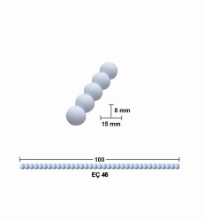EÇ 46 100 cm Esnek Mobilya Çıtası - 1