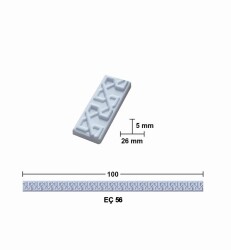EÇ 56 100 cm Esnek Mobilya Çıtası - 1