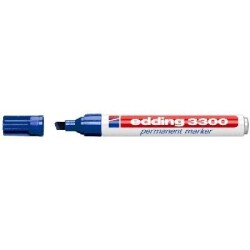 Edding 3300 Kesik Uçlu Permanent Kalem 5 mm Mavi - Edding