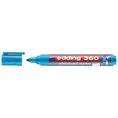 Edding 360 Board Marker Yazı Tahtası Kalemi AÇIK MAVİ - 1