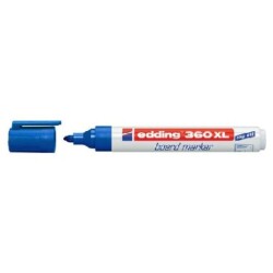 Edding 360 XL Board Marker Doldurulabilir Yazı Tahtası Kalemi Mavi - 1