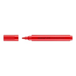 Edding 366 Mini Yazı Tahtası Kalemi Kırmızı - 1