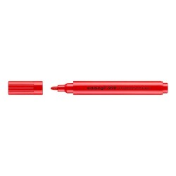 Edding 366 Mini Yazı Tahtası Kalemi Kırmızı - 1