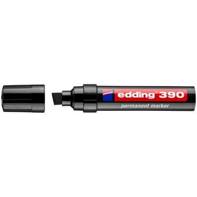 Edding 390 Permanent Markör 12 mm Kesik Uç SİYAH - 1