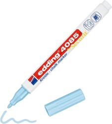 Edding 4085 Sıvı Tebeşir Kalemi PASTEL MAVİ - 1