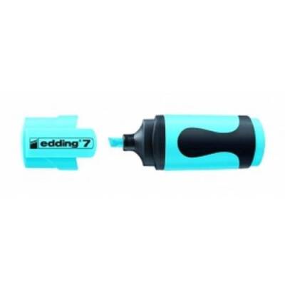 Edding 7 Mini Highlighter Fosforlu İşaretleme Kalemi MAVİ - 1