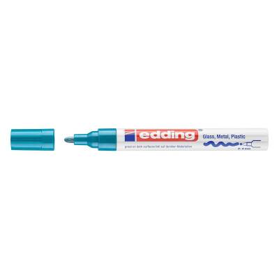 Edding 750 Çok Amaçlı Örtücü Boyama Markörü 2-4 mm Açık Mavi - 1