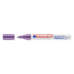 Edding 750 Çok Amaçlı Örtücü Boyama Markörü 2-4 mm Mor - 1