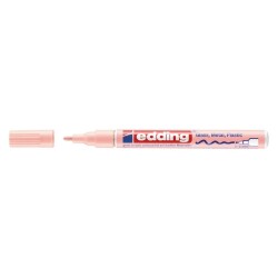 Edding 751 Çok Amaçlı Örtücü Boyama Dekorasyon Markörü 1-2 mm Pastel Pembe - 1