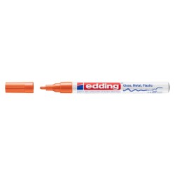 Edding 751 Çok Amaçlı Örtücü Boyama Dekorasyon Markörü 1-2 mm Turuncu - 1