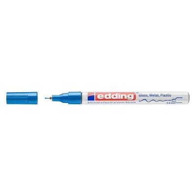 Edding 780 Çok Amaçlı Örtücü Boyama Dekorasyon Markörü 0.8 mm MAVİ - 1