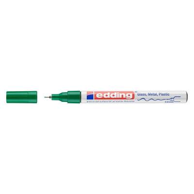 Edding 780 Çok Amaçlı Örtücü Boyama Dekorasyon Markörü 0.8 mm YEŞİL - 1