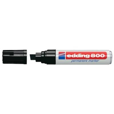 Edding 800 Kesik Uçlu Permanent Marker 12 mm SİYAH - 1