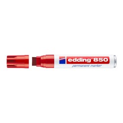 Edding 850 Kesik Uçlu Permanent Marker 16 mm KIRMIZI - 1