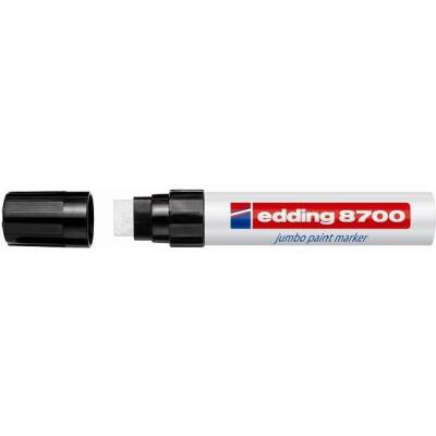 Edding 8700 Jumbo Paint Marker 18 mm Kesik Uç BEYAZ - 1