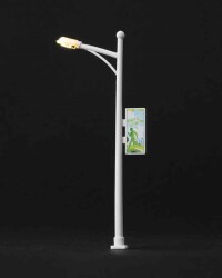 Elektrikli Reklam Tabelalı Yol Lambası 1/50 2 Adet - Eshel