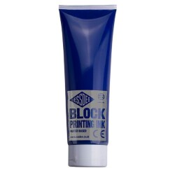 Essdee Block Printing Ink Linol Baskı Boyası 300 ml. BRILLANT BLUE - 1