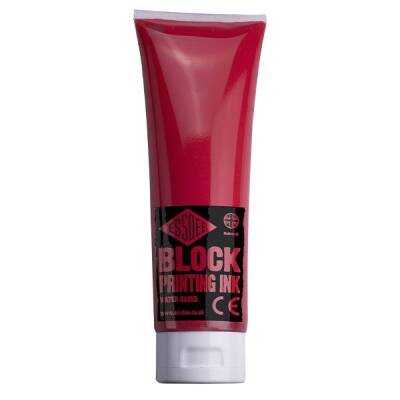 Essdee Block Printing Ink Linol Baskı Boyası 300 ml. BRILLANT RED - 1