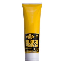 Essdee Block Printing Ink Linol Baskı Boyası 300 ml. BRILLANT YELLOW - 1