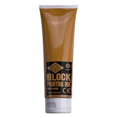 Essdee Block Printing Ink Linol Baskı Boyası 300 ml. YELLOW OCHRE - 1