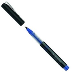 Faber Castell 5405 İğne Uçlu Roller Kalem MAVİ - 1