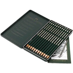 Faber Castell 9000 Dereceli Kalem Design Set (5B-5H) - 1
