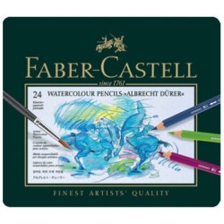 Faber Castell Albrecht Dürer Aquarel Boya 24 Renk - 1