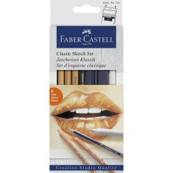 Faber Castell Classic Sketch Set Eskiz Seti - 1