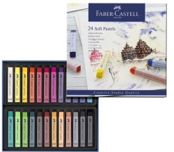 Faber Castell Creative Studio Toz (Soft) Pastel Boya 24 Renk - 1