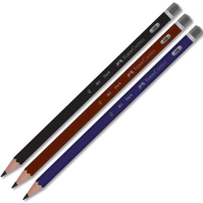 Faber Castell Dark Mercanlı Kurşun Kalem 12 Adet - 1