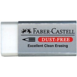 Faber Castell Dust-Free Beyaz Silgi Küçük Boy - 1
