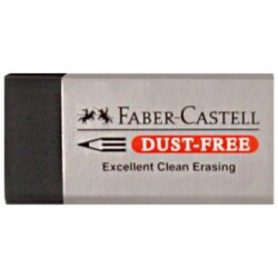Faber Castell Dust-Free Siyah Silgi - 1
