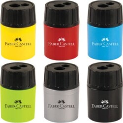 Faber Castell Geniş Hazneli Çiftli Kalemtraş - 1