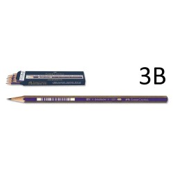 Faber Castell Goldfaber 1221 Dereceli Kalem 3B 12'li KUTU - 1