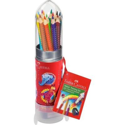 Faber Castell Grip Boyama Seti Roket 15 Renk - 1