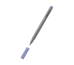 Faber Castell Grip Finepen İnce Uçlu Kalem 0.4 mm Gri - 1