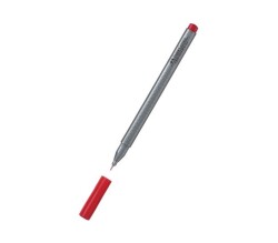 Faber Castell Grip Finepen İnce Uçlu Kalem 0.4 mm Lal Kırmızı - 1