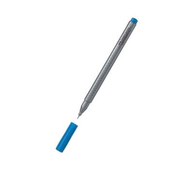 Faber Castell Grip Finepen İnce Uçlu Kalem 0.4 mm Mavi - 1